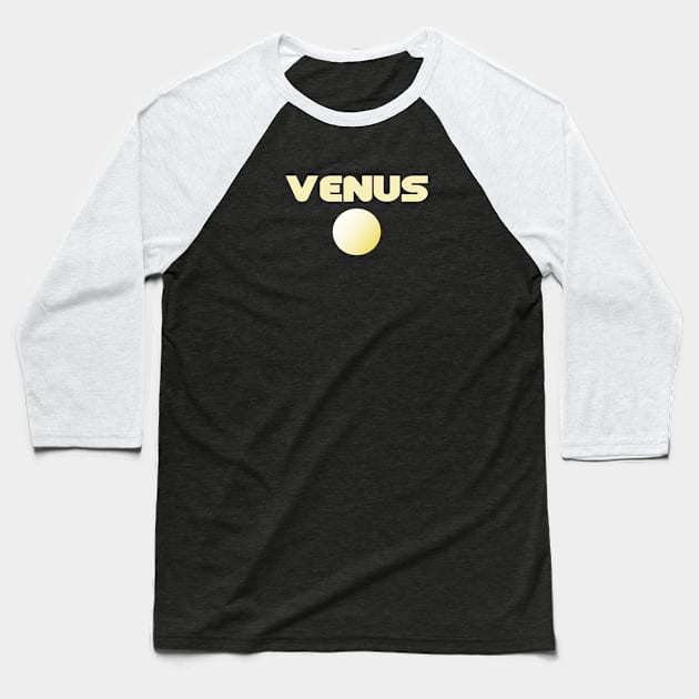 Venus Baseball T-Shirt by ilrokery